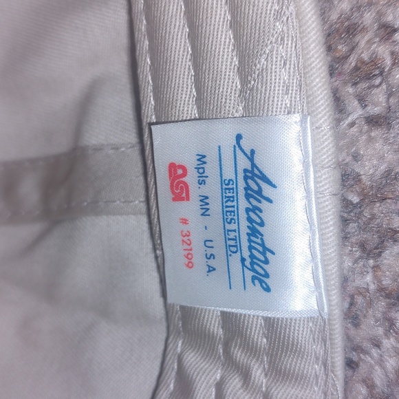 Saint Paul Plumbing & Heating Strap-on Beige Blue Yellow Hat OS - Picture 7 of 7